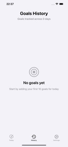 TenGoals - Dreams & Goals screenshot