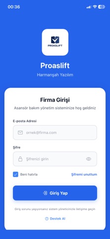 App screenshot