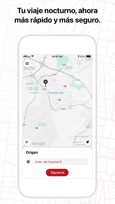 EMTF transporte a demanda Screenshot