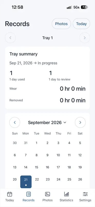 Aligner Tracker-AlignerDiary screenshot 1 of 5