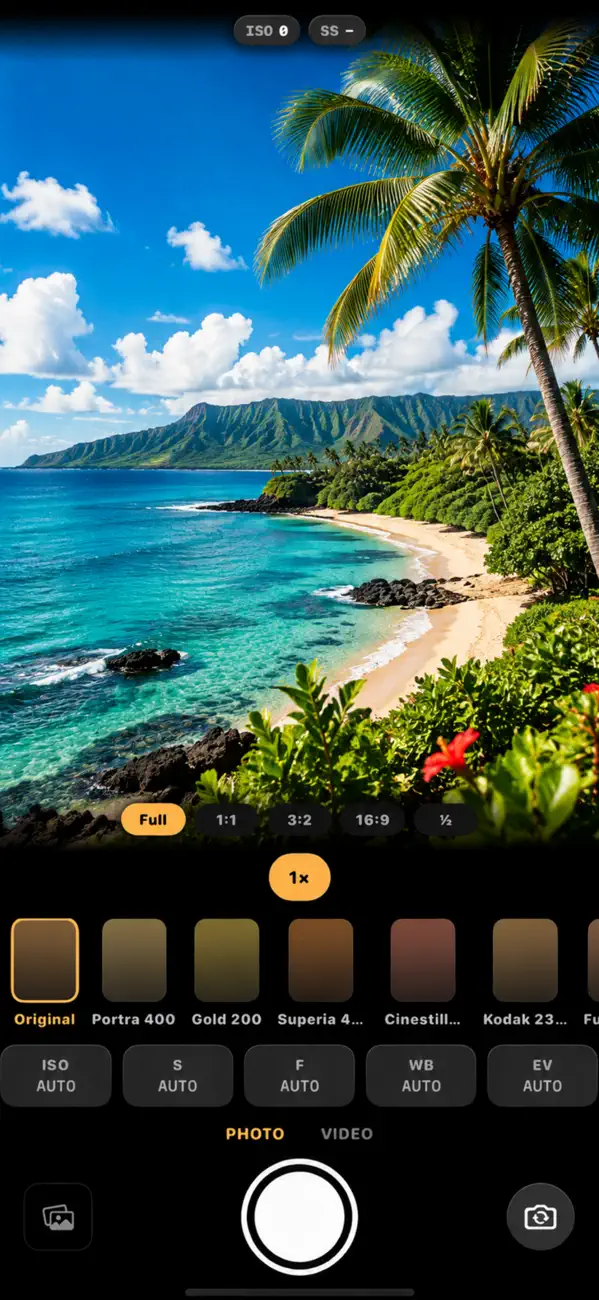 Halcyon Camera screenshot