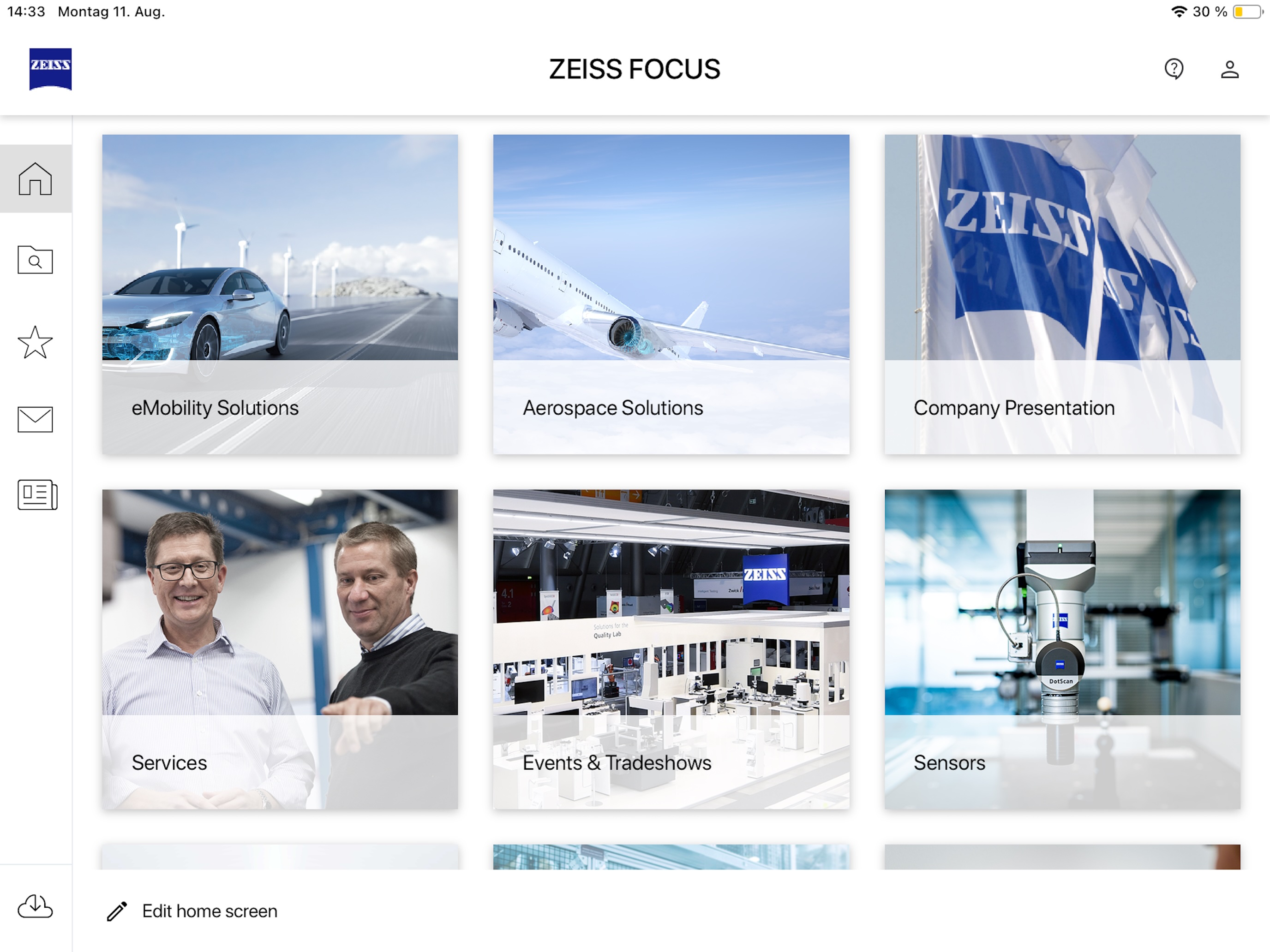 ZEISS FOCUS app