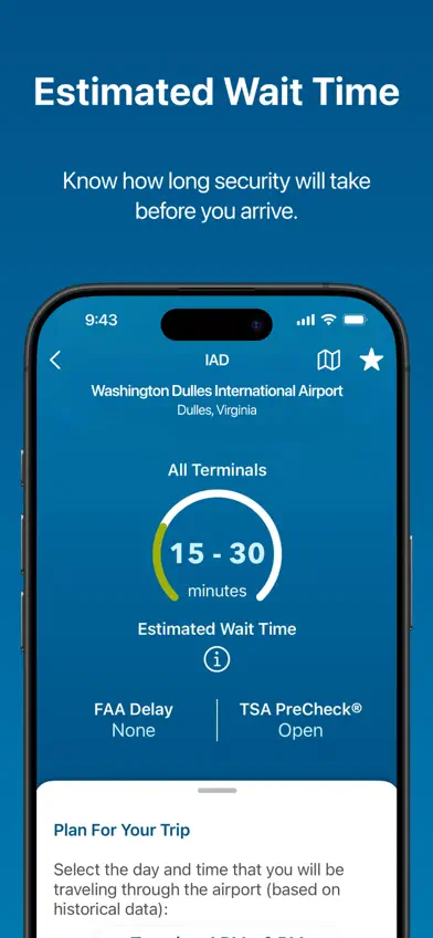 MyTSA screenshot 3