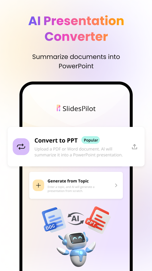 #4. SlidesPilot: AI PowerPoint (iOS) 由: Pilot AI