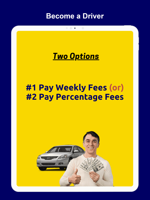 CashRyde iPad screenshot 7 - Navigation app
