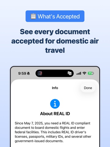 RealID Check iPad screenshot