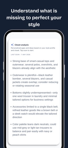 Byde · Smart Closet for Men iPhone screenshot