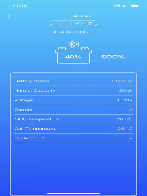 Screenshot #5 pour Baintech Lithium Battery App