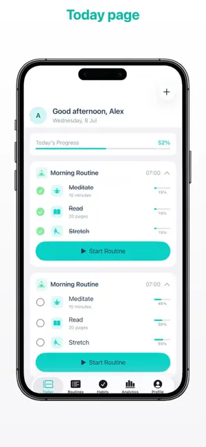 Routinely: Habits & Routines screenshot 1
