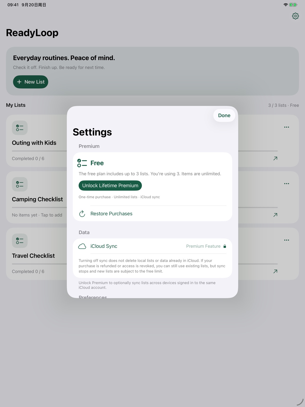Screenshot 6 of ReadyLoop