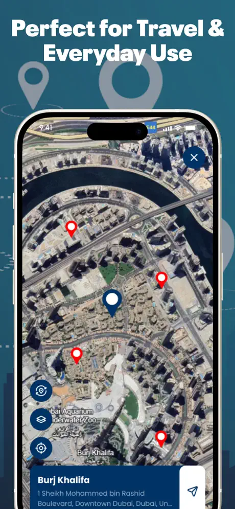 Satellite Earth 3D Explorer 谷歌3D街景应用截图