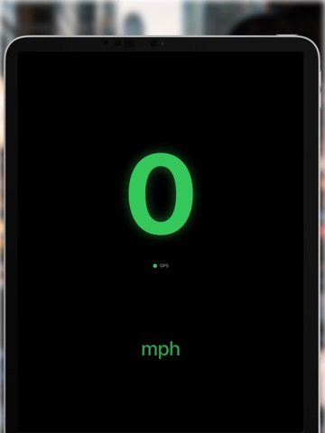 GPS Speed Measurement Apps mph iPad screenshot