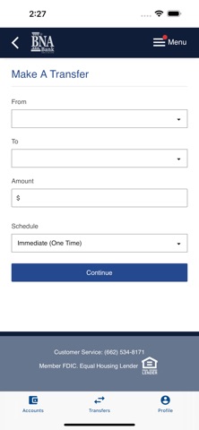 BNA Bank Screenshot 5 of 6