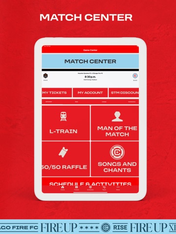 Chicago Fire FC iPad screenshot