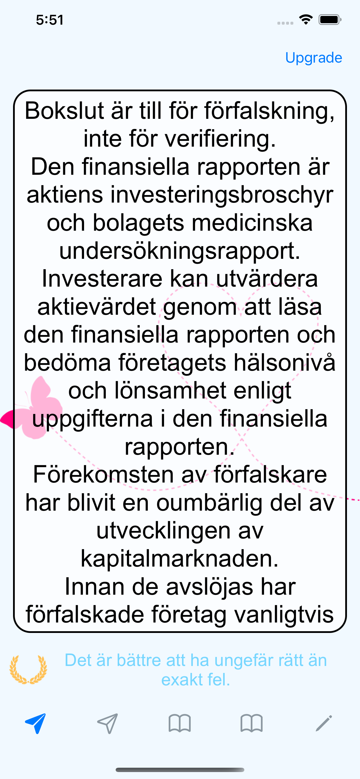 bokslutsläsning
