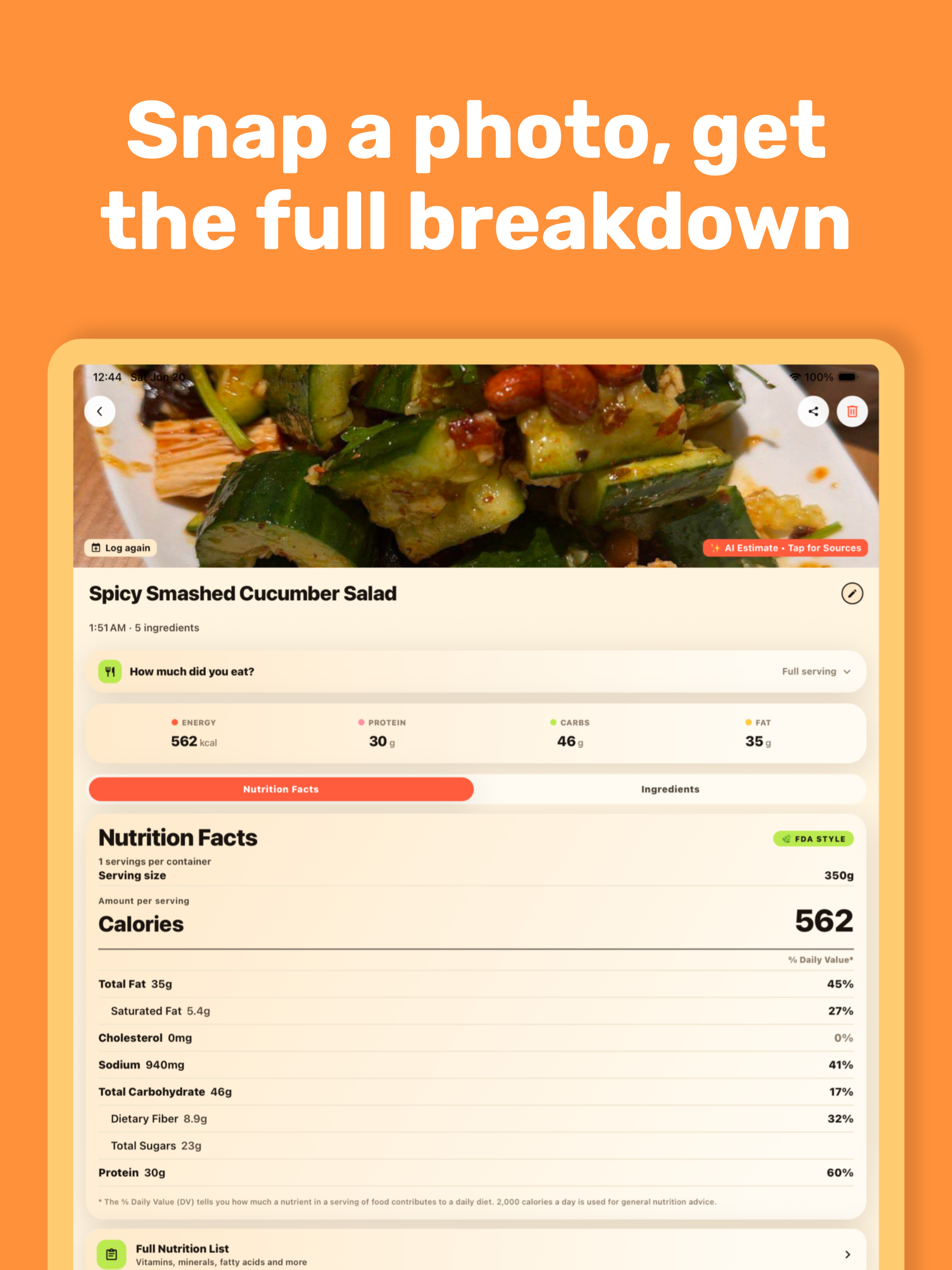 NutriCamp screenshot 14
