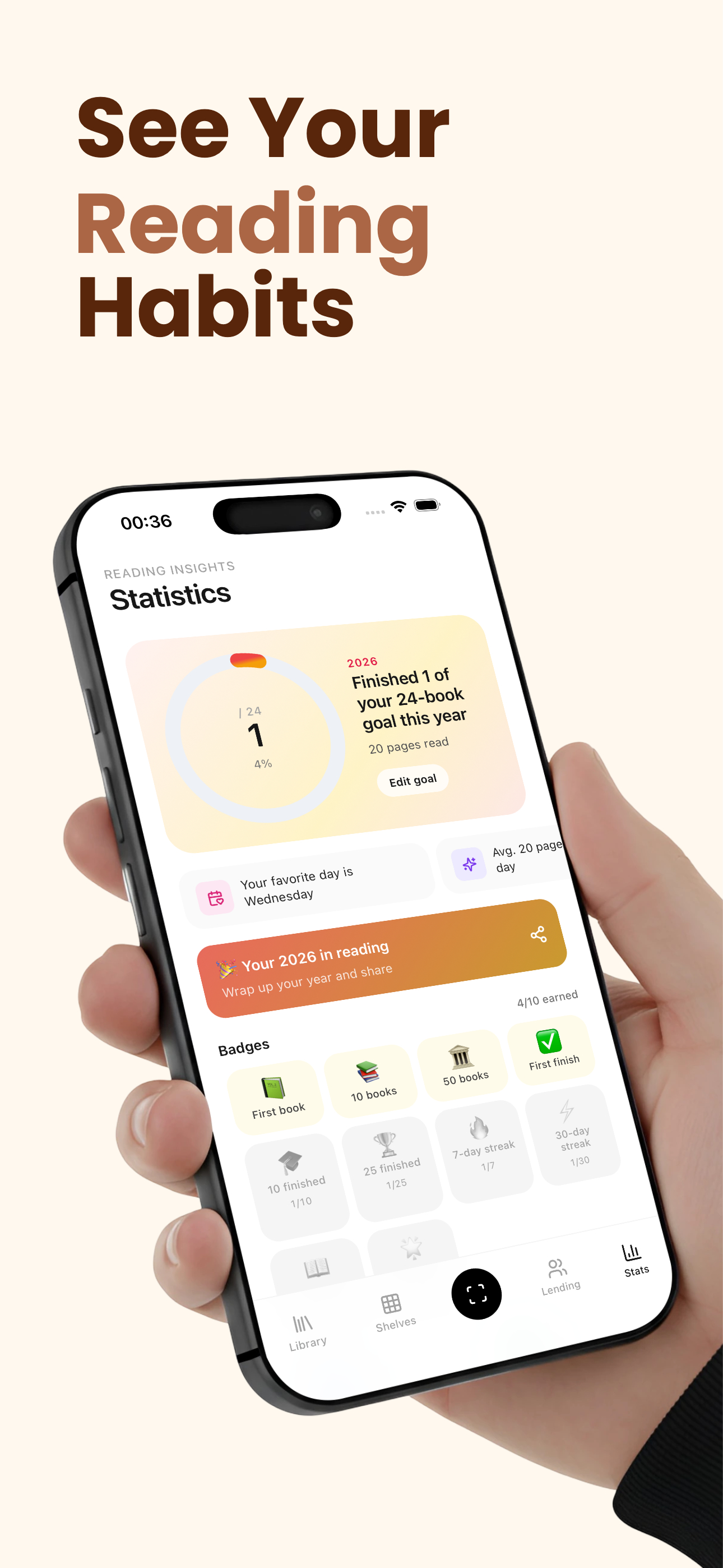 Rafım: Book Tracker & Shelf