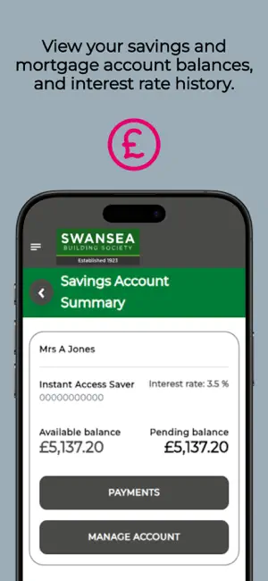Swansea Building Society screenshot 3
