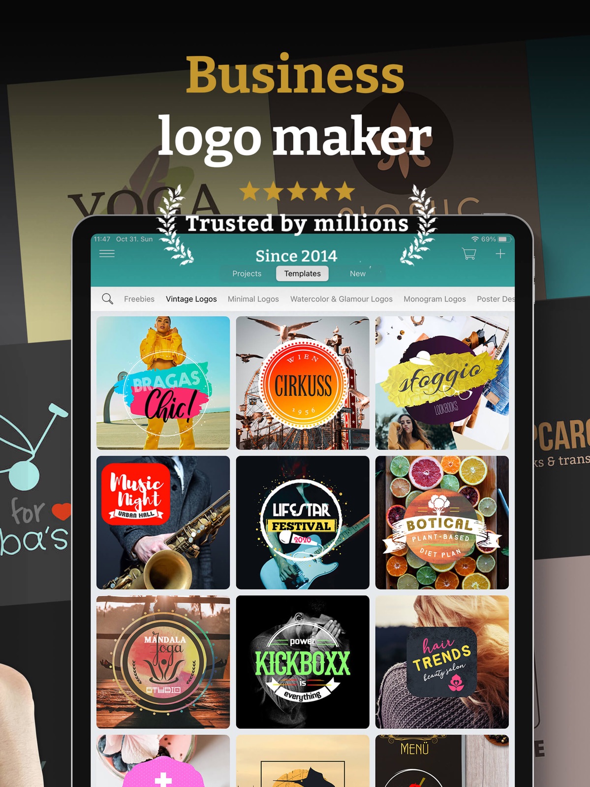 Logo Maker: Art Design Creator ipad screenshot 3