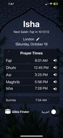 Clear Adhan: Prayer Times screenshot