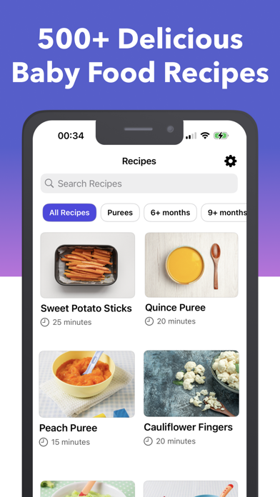 Starting Solids - Baby Food Screenshot