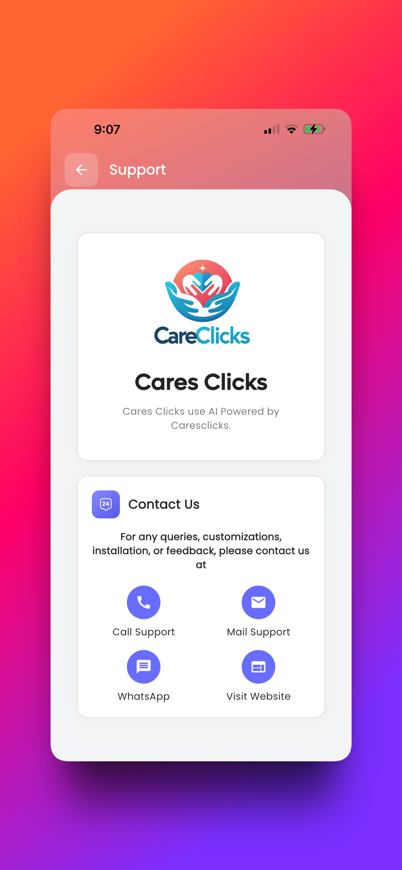 Caresclicks