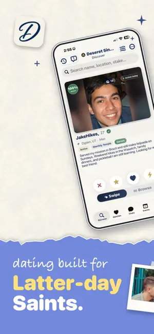 Deseret Singles: LDS Dating screenshot 1