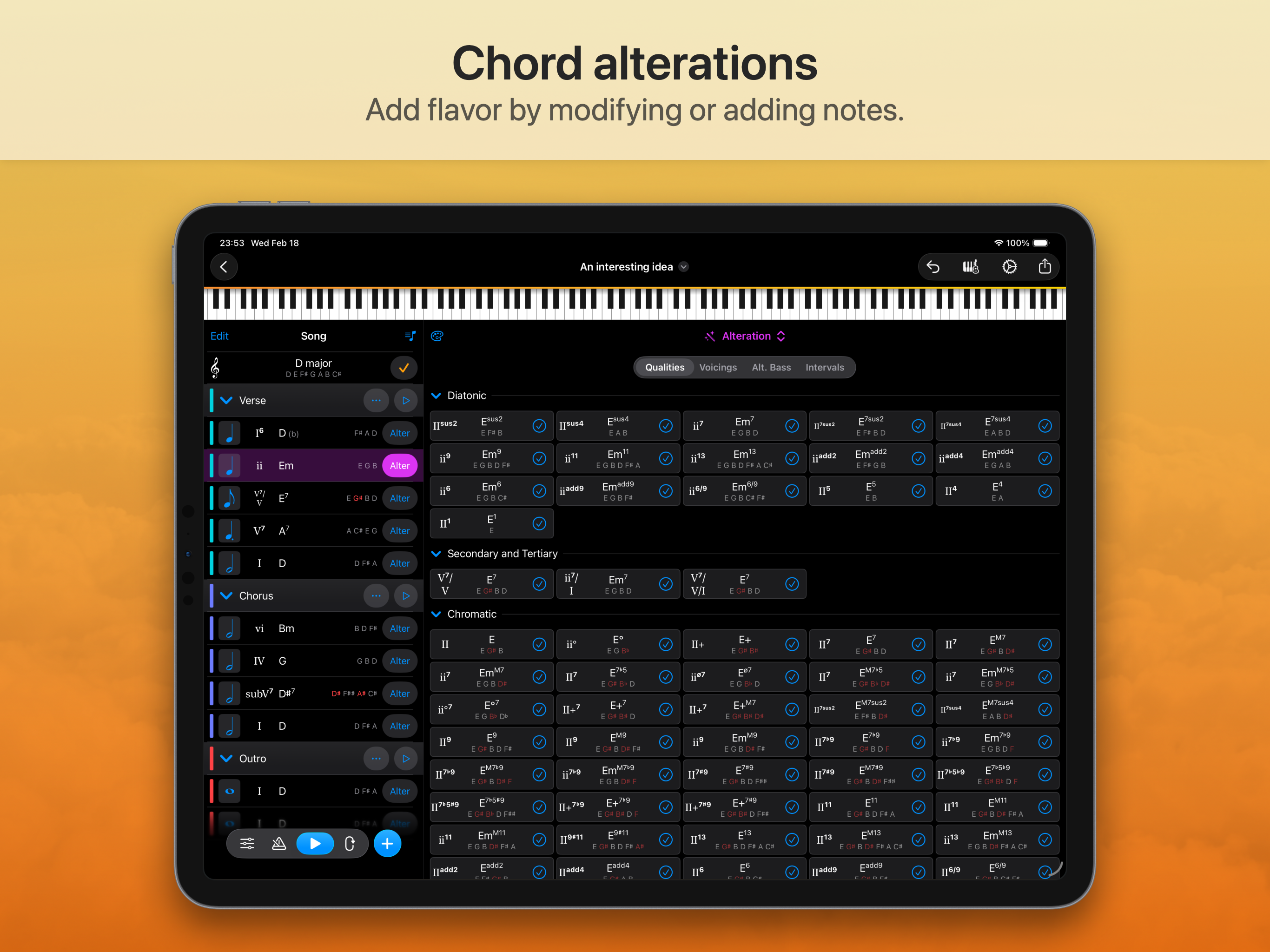 Suggester 2 : Chords & Scales
