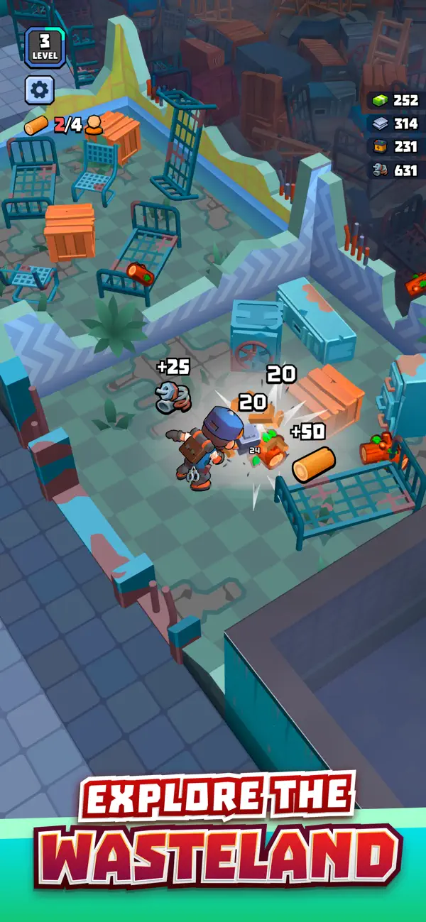 Fine to Survive - Zombie Idle Hack screenshot 9 - game app interface