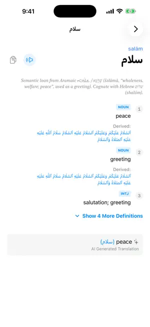 AraVocab: Arabic Dictionary screenshot 3