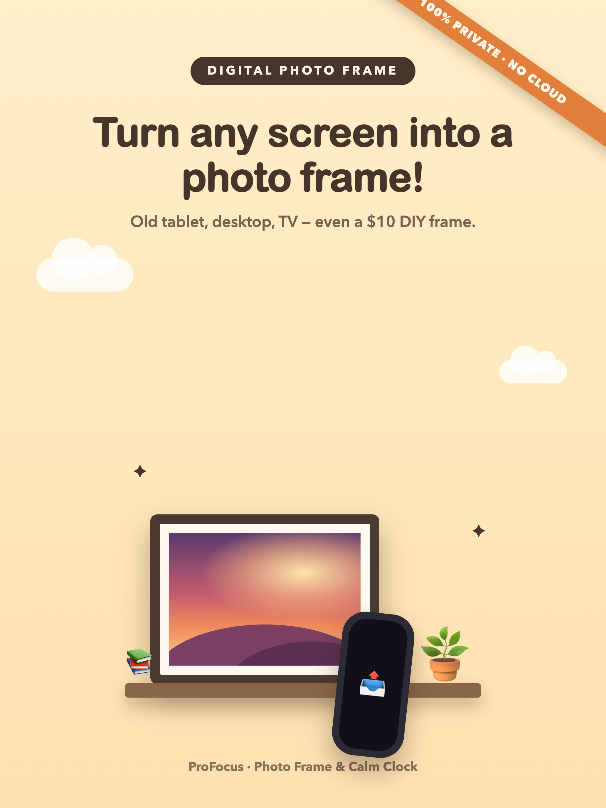 ProFocus: Photo Frame & Clock screenshot 8