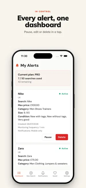 Vinotify - Shopping Alerts screenshot 3
