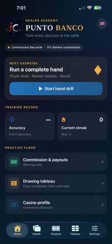 iCroupier: Punto Banco screenshot