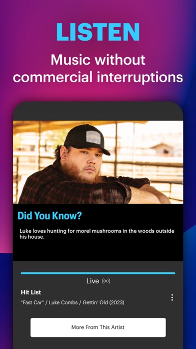 Music Choice: Ad-Free Music Screenshot