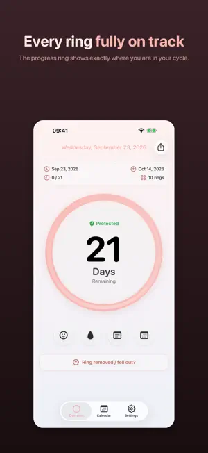 MyRing - Contraceptive Ring screenshot 1