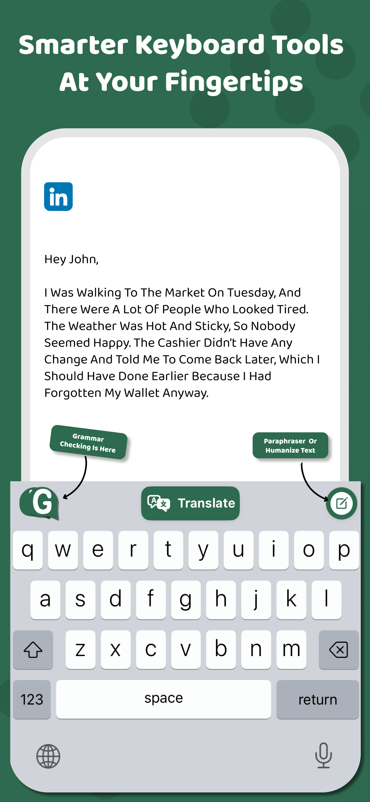 GramaType: AI Writing Keyboard screenshot 2