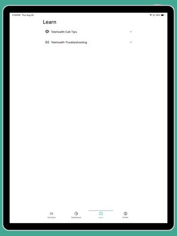 CORALreef Pediatric iPad screenshot