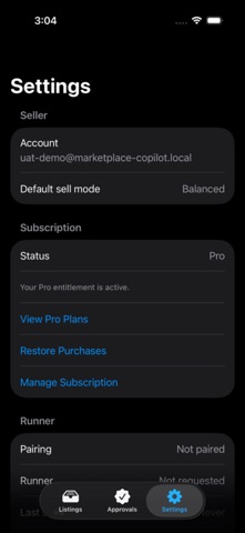 Marketplace Copilot Screenshot 7 of 10