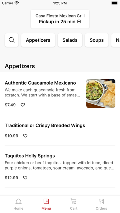 Casa Fiesta - Holly springs Screenshot