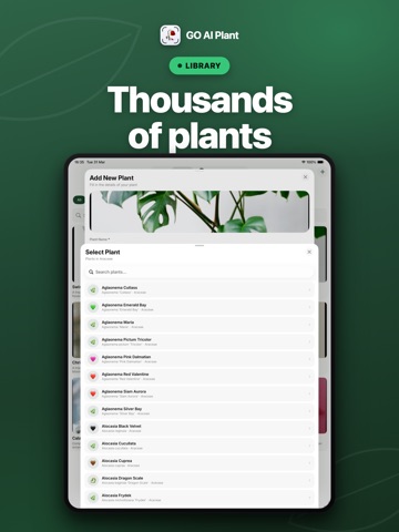 GO AI Plant: Identify & Care iPad screenshot
