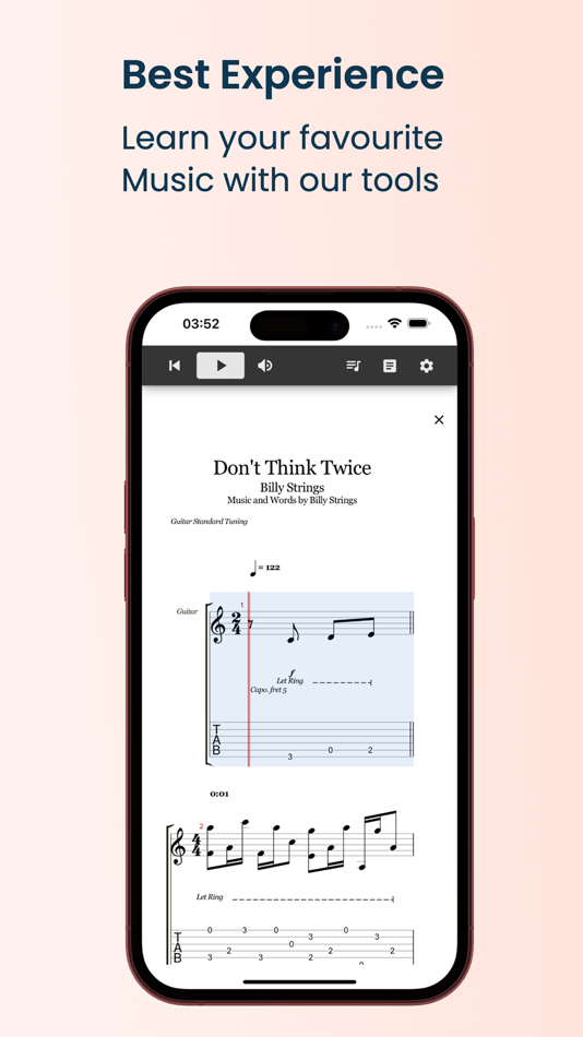 #3. PaidTabs: Tuner, Chords, Tabs (iOS) By: Liam Lababidi
