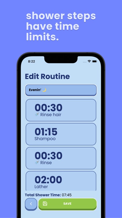 Bathtimer: Shorter Showers