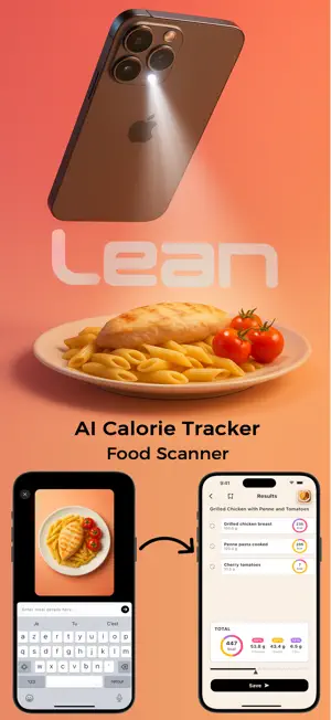 Lean: AI Calorie Counter & BMI screenshot 1