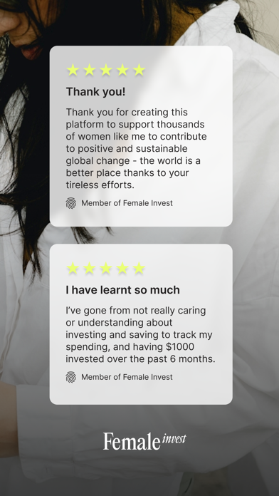Female Invest Screenshot