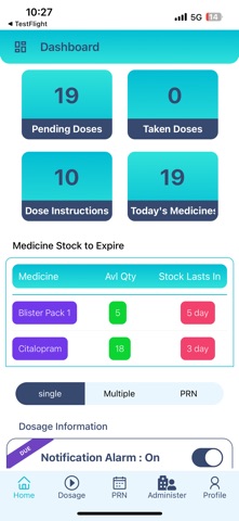 Meds2Trace screenshot