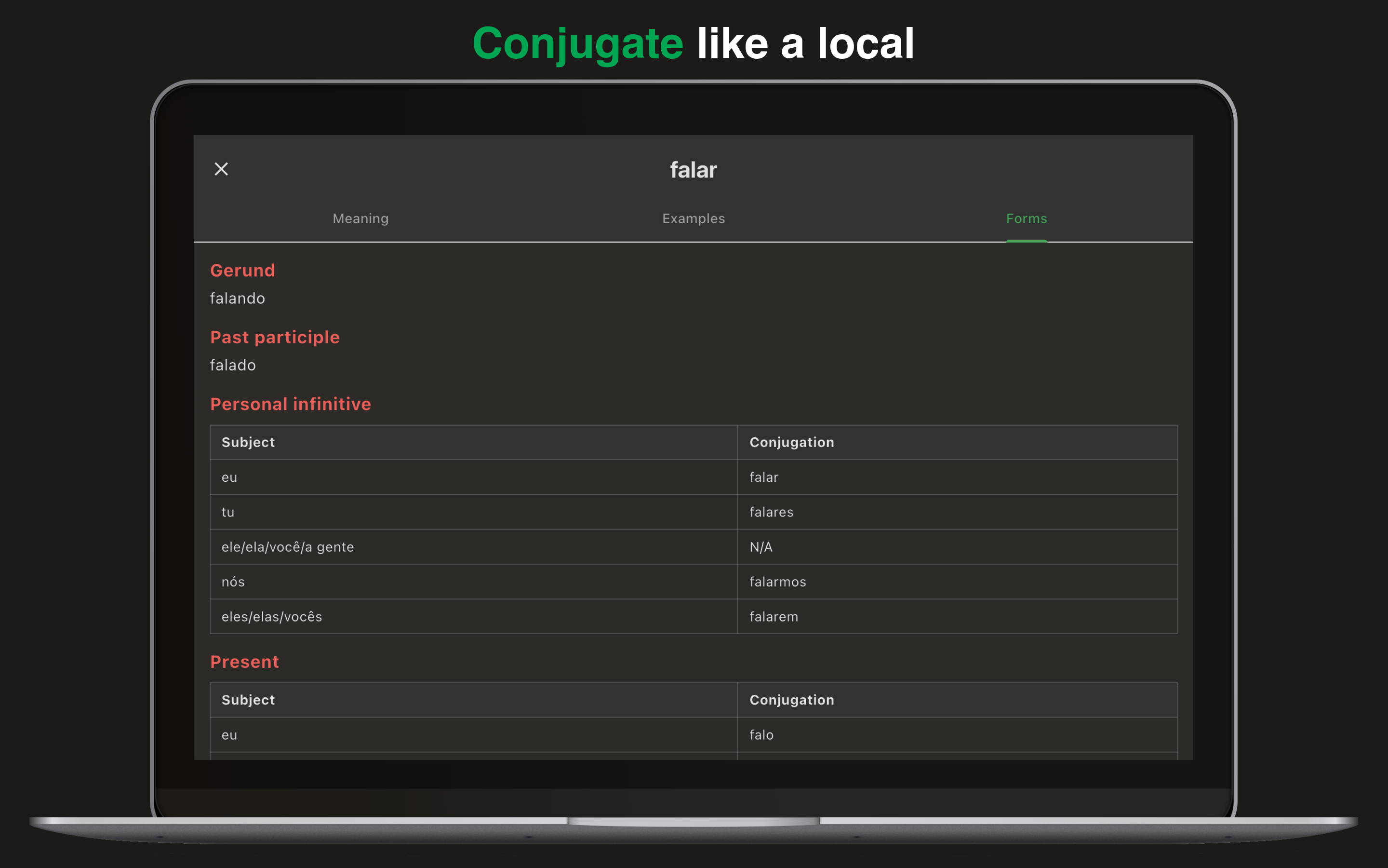 Fado: Portuguese Dictionary