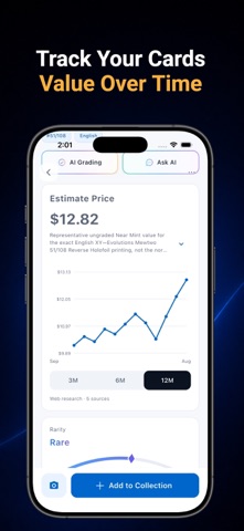 Cardlio: Card Scanner & Grade Screenshot 6 of 8
