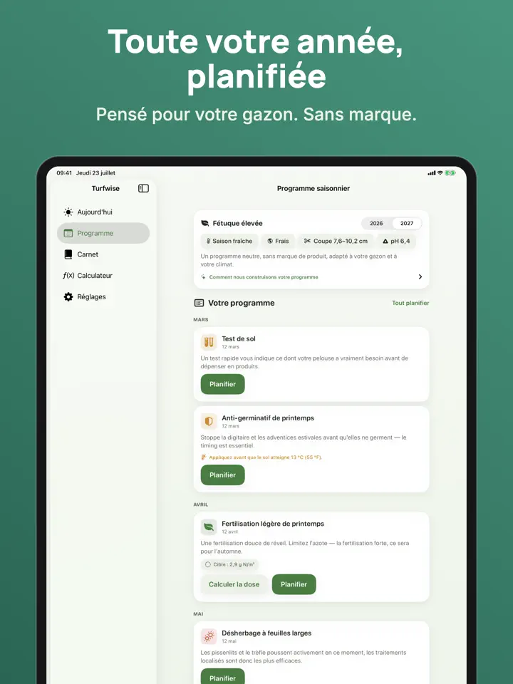 Turfwise sur iPad : capture d’écran 3 sur 6