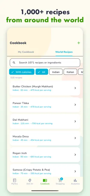 Meal DNA: Pantry Meal Planner screenshot 3