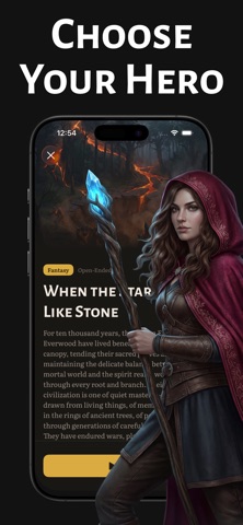 Neverend - Play DnD with AI iPhone screenshot